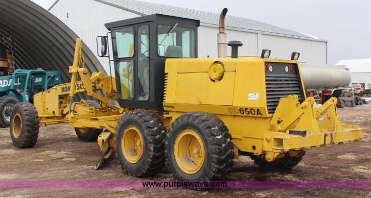 image for item K7163 1995 Komatsu GD650A-2B motor grader