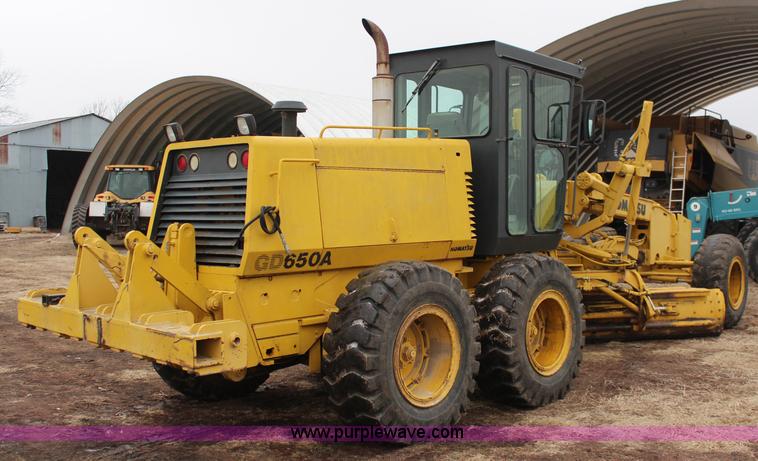 image for item K7163 1995 Komatsu GD650A-2B motor grader