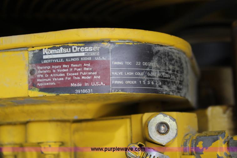 image for item K7163 1995 Komatsu GD650A-2B motor grader