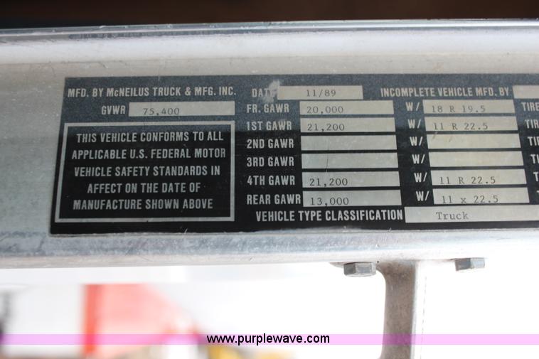 image for item K7164 1990 Kenworth W900 concrete truck