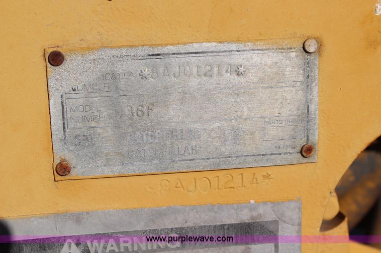 image for item K8821 1993 Caterpillar 936F wheel loader