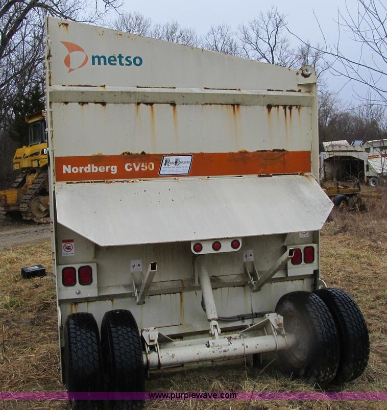 image for item K8822 Nordberg CV50 Metso portable screen