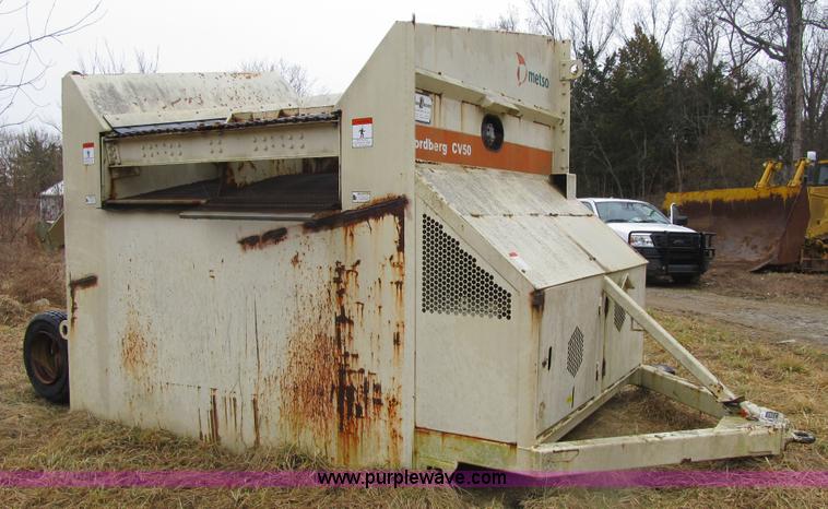 image for item K8822 Nordberg CV50 Metso portable screen