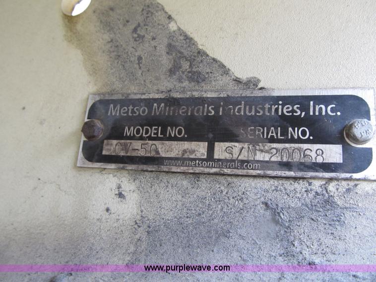 image for item K8822 Nordberg CV50 Metso portable screen