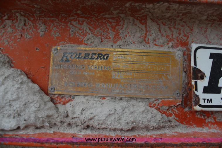 image for item K8831 Kohlberg 2D368 two deck screen