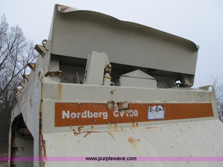 image for item K8832 Nordberg CV100 Metso portable screen