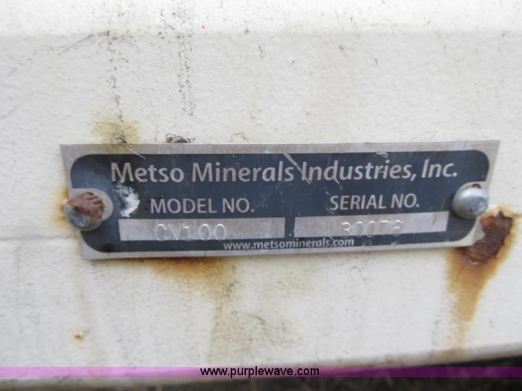 image for item K8832 Nordberg CV100 Metso portable screen