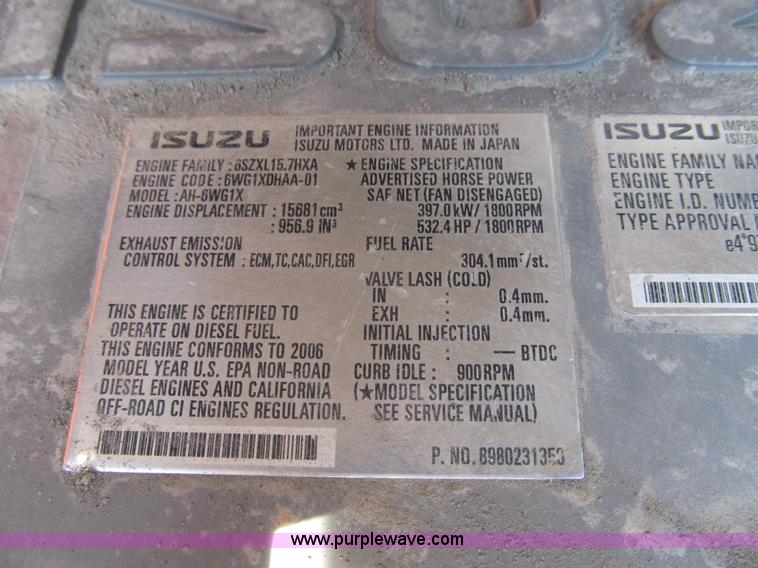 image for item K8838 2006 Hitachi ZX850LC-3 excavator