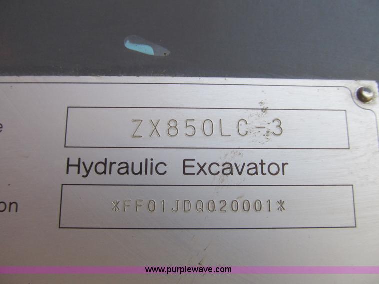 image for item K8838 2006 Hitachi ZX850LC-3 excavator