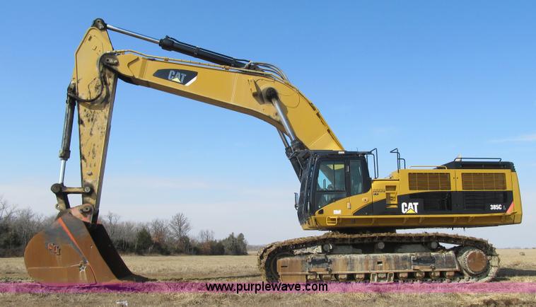 image for item K8841 2009 Caterpillar 385C L excavator