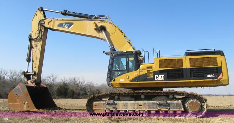 image for item K8841 2009 Caterpillar 385C L excavator