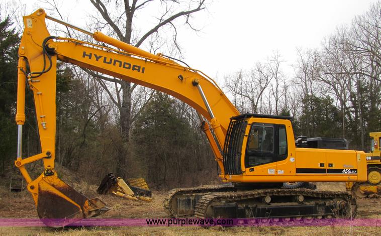 image for item K8842 2003 Hyundai Robex 450LC-7 excavator