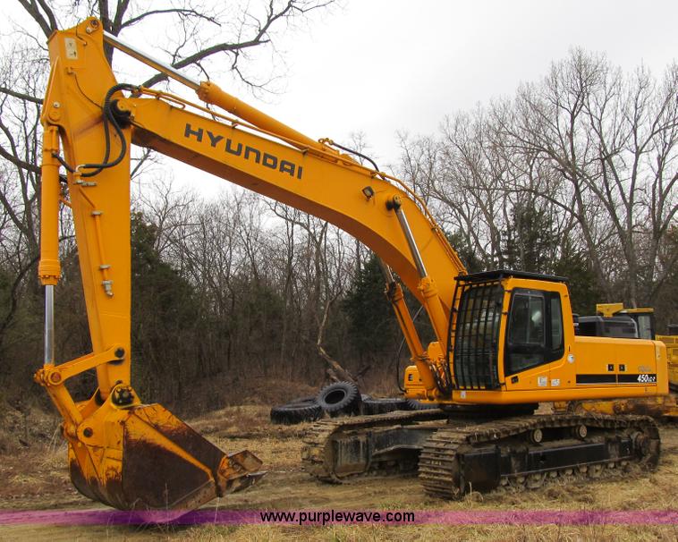 image for item K8842 2003 Hyundai Robex 450LC-7 excavator