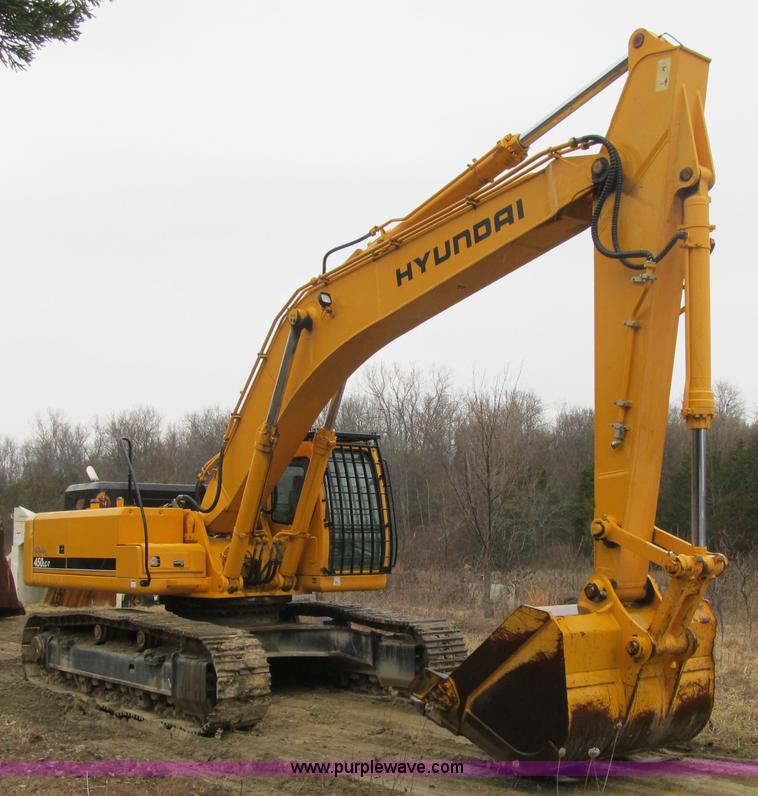 image for item K8842 2003 Hyundai Robex 450LC-7 excavator