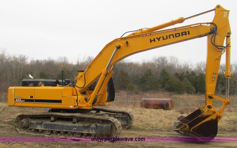 image for item K8842 2003 Hyundai Robex 450LC-7 excavator