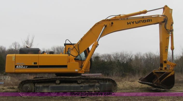 image for item K8842 2003 Hyundai Robex 450LC-7 excavator
