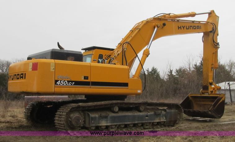 image for item K8842 2003 Hyundai Robex 450LC-7 excavator
