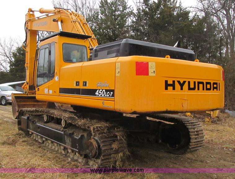image for item K8842 2003 Hyundai Robex 450LC-7 excavator