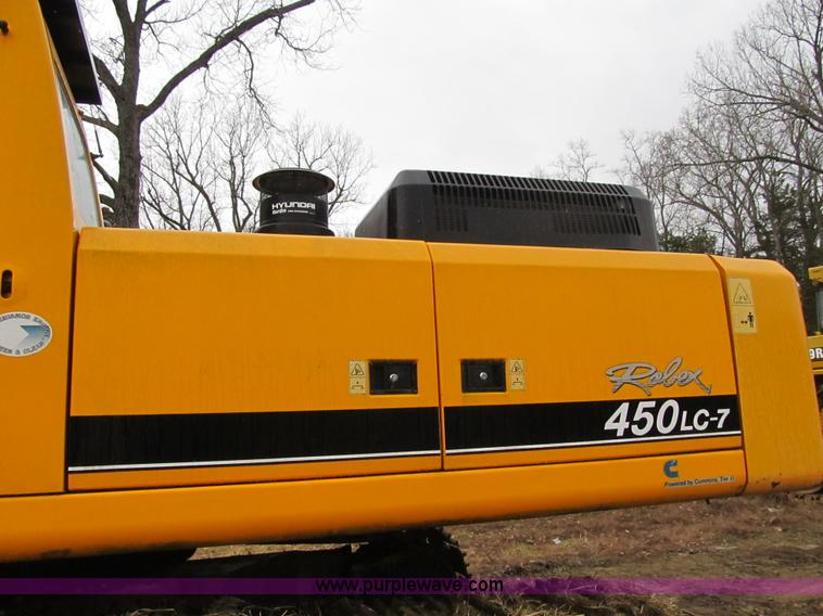 image for item K8842 2003 Hyundai Robex 450LC-7 excavator