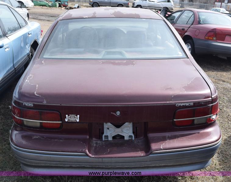 image for item E6256 1992 Chevrolet Caprice Classic