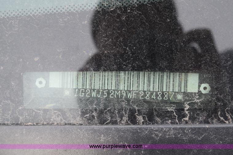 image for item E6262 1998 Pontiac Grand Prix SE