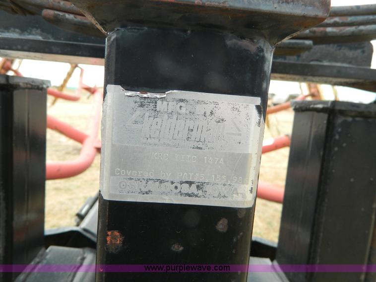 image for item AQ9253 Kelderman 10 wheel hay rake