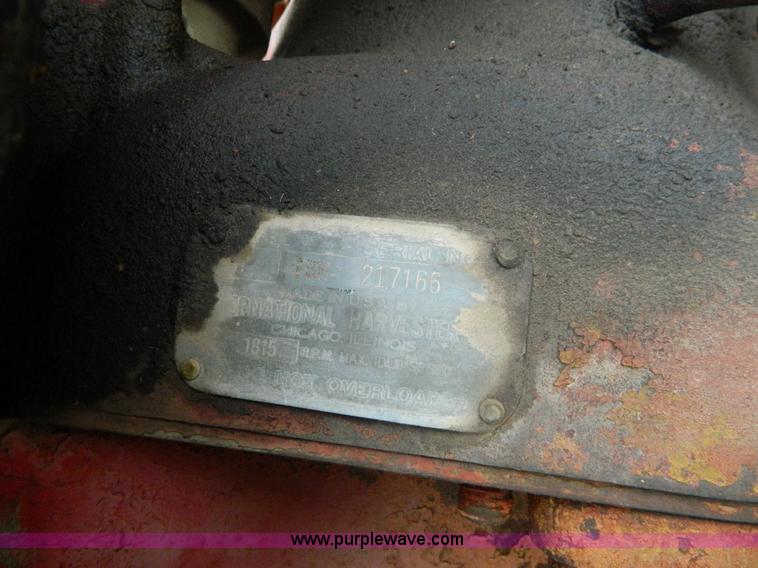 image for item AQ9265 Farmall H row crop tractor