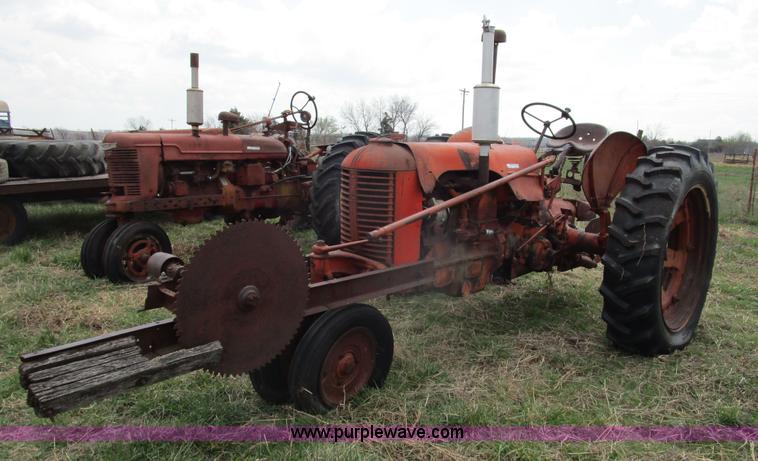 image for item BA9329 1951 Case DC tractor