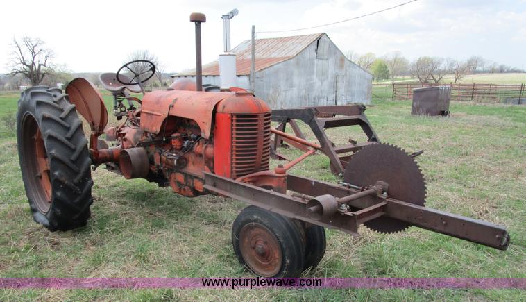 image for item BA9329 1951 Case DC tractor