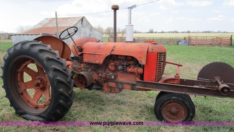 image for item BA9329 1951 Case DC tractor