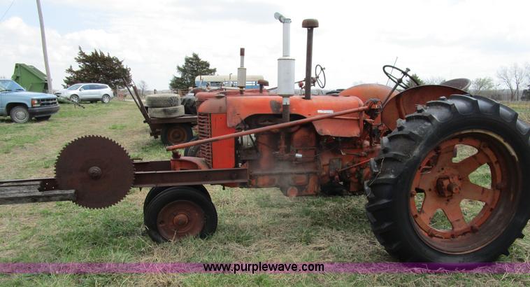 image for item BA9329 1951 Case DC tractor