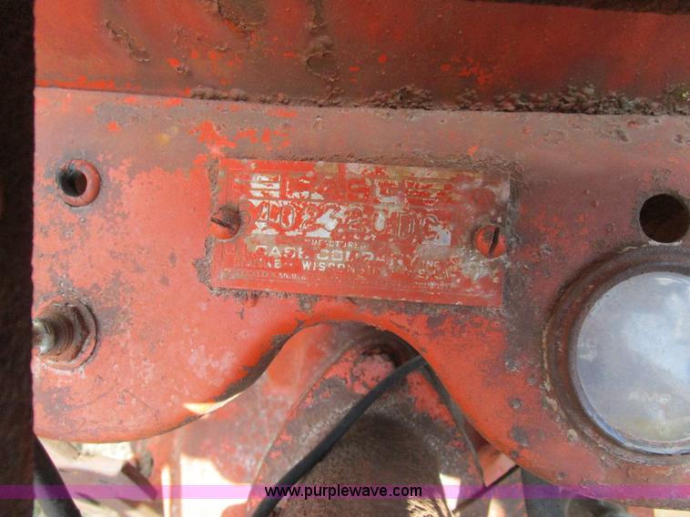 image for item BA9329 1951 Case DC tractor
