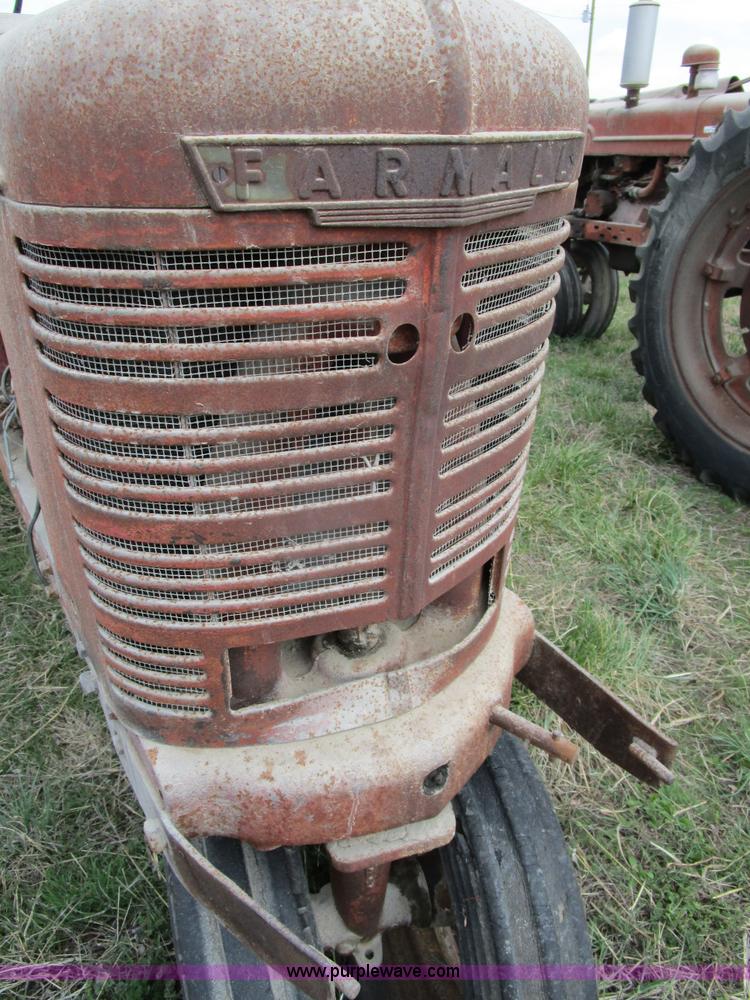 image for item BA9332 1943 Mccormick Farmall H tractor