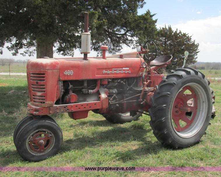 1955 Mccormick Farmall 400 tractor in Erie, KS Item BA9338 sold