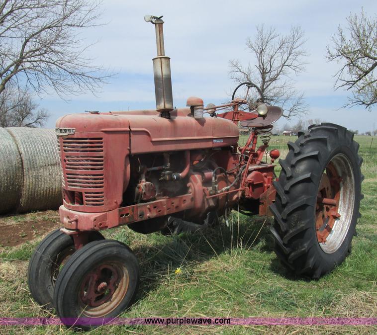 image for item BA9339 1950 Mccormick Farmall M tractor