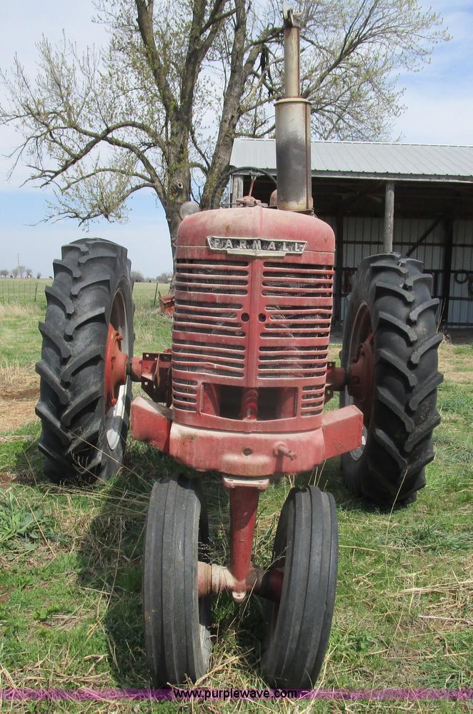 image for item BA9339 1950 Mccormick Farmall M tractor