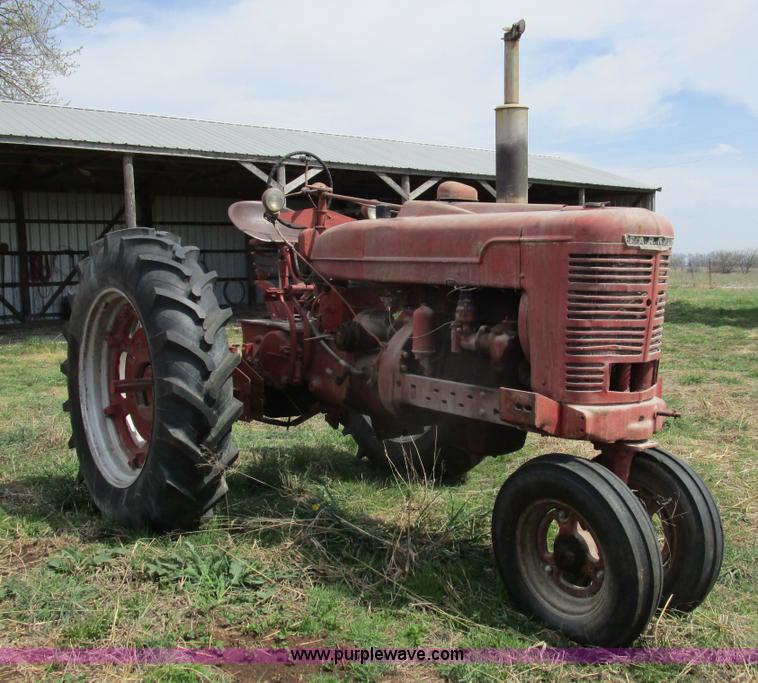 image for item BA9339 1950 Mccormick Farmall M tractor