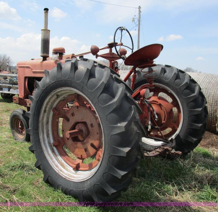 image for item BA9339 1950 Mccormick Farmall M tractor