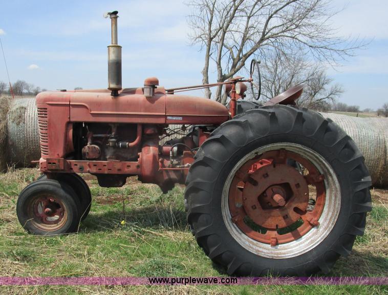 image for item BA9339 1950 Mccormick Farmall M tractor