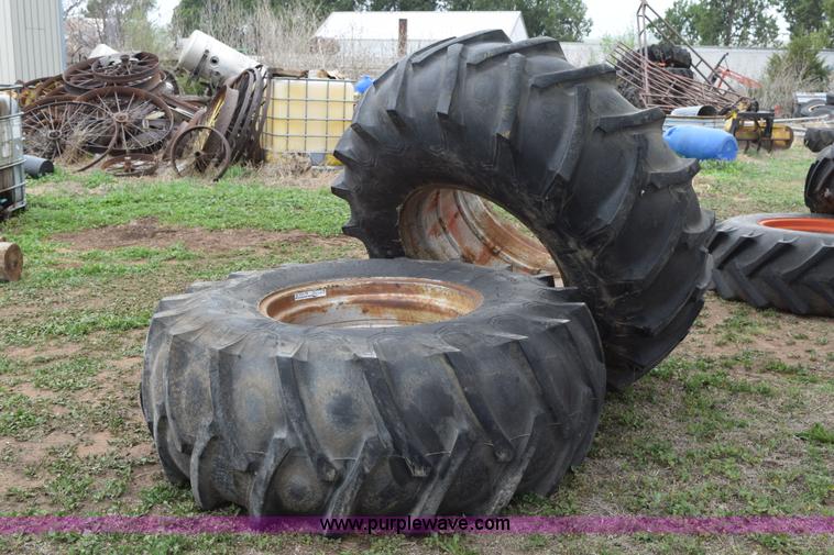 (2) Firestone 23.130 tires in Mount Hope, KS Item BA9758 sold Purple Wave