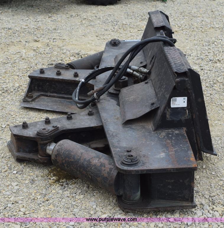 image for item BA9809 John Deere skid steer tree shear attachment