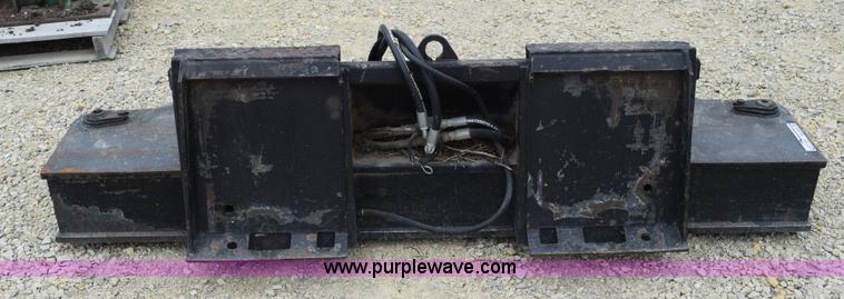 image for item BA9809 John Deere skid steer tree shear attachment