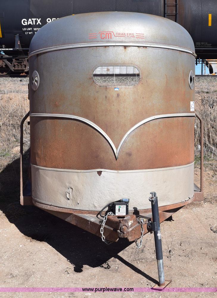 image for item E6184 1993 CM livestock trailer