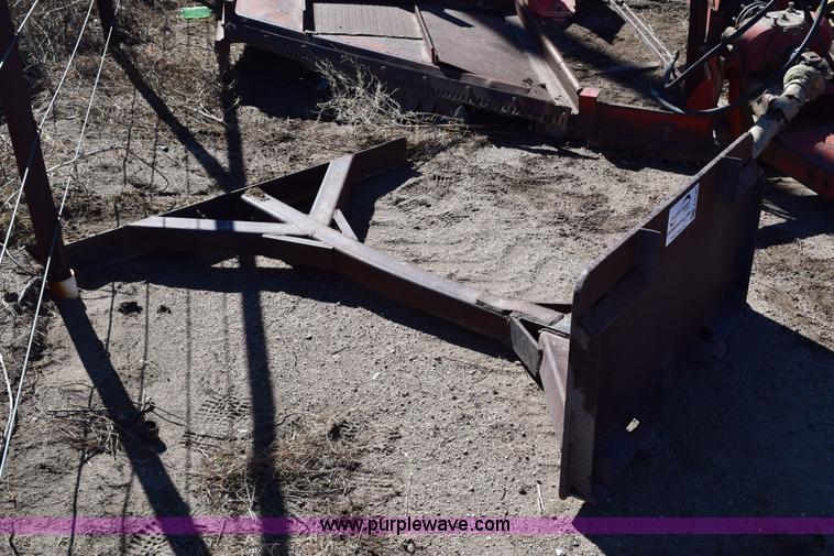image for item E6186 Skid steer scraper attachment