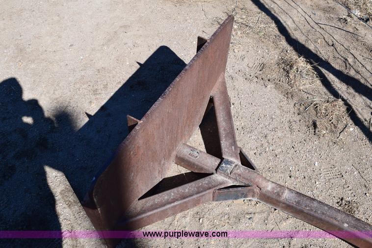 image for item E6186 Skid steer scraper attachment