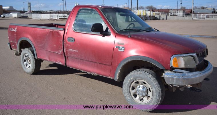 image for item E6197 2002 Ford F150 pickup truck