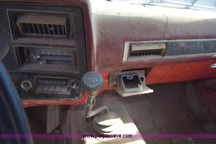 image for item E6202 1981 Chevrolet C30 winch truck