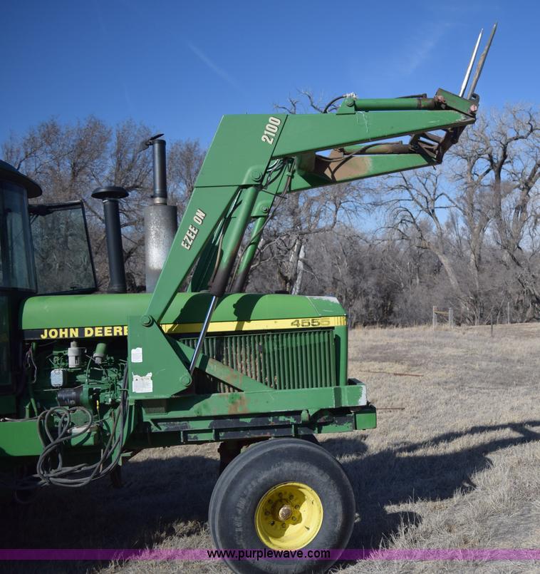 image for item E6205 1991 John Deere 4555 tractor