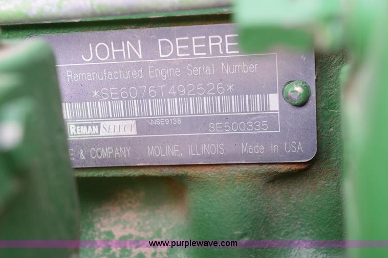 image for item E6205 1991 John Deere 4555 tractor