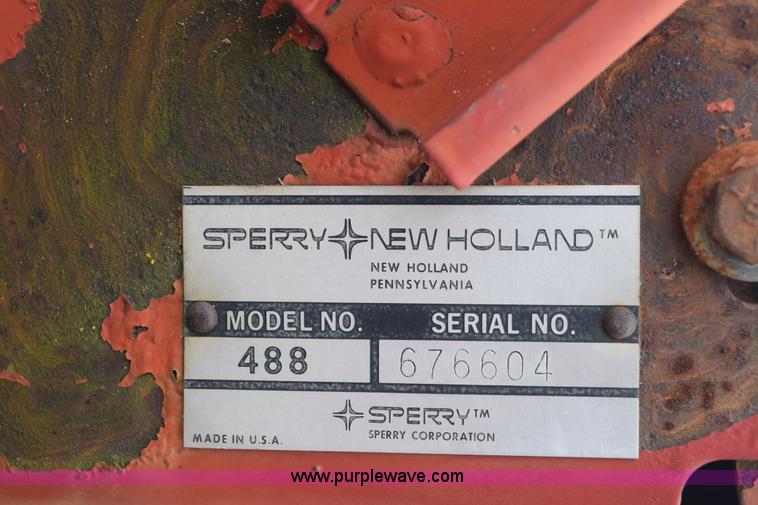 image for item E6292 New Holland 488 haybine mower conditioner